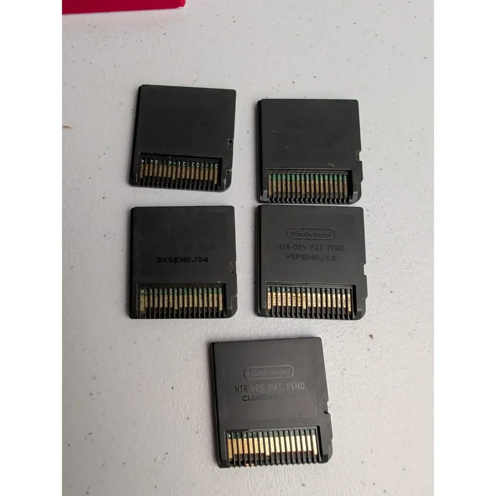 Nintendo DS Games Mixed Lot of 6 Cartridges Only Not Tested